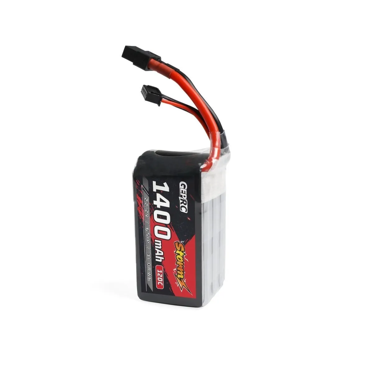 Аккумулятор GEPRC Storm (Шторм)  6S 1400mAh 120C Lipo (Липо) 