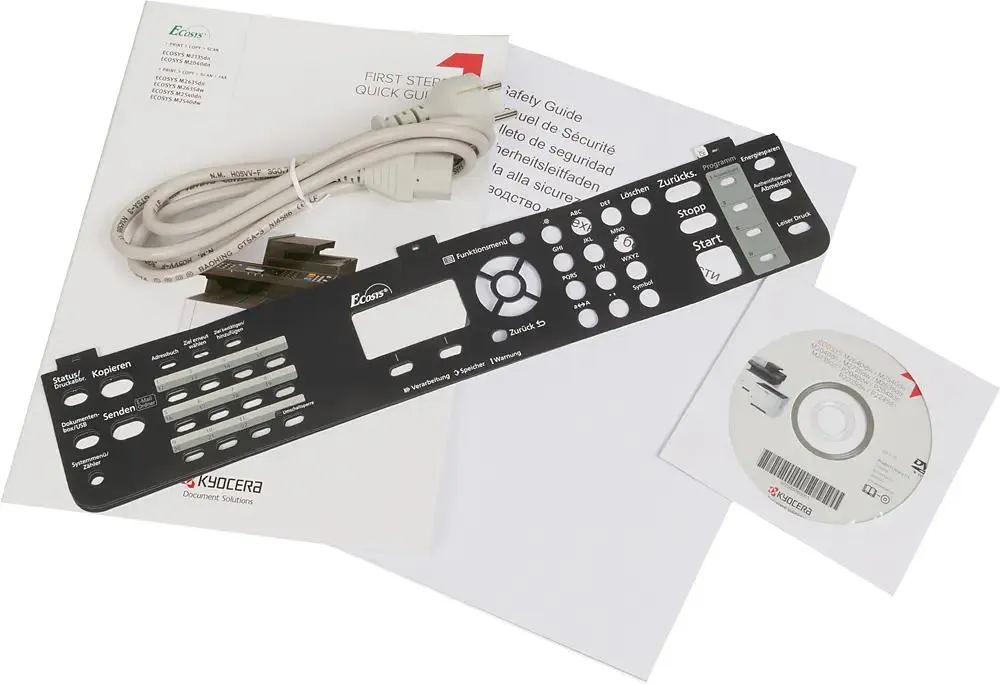МФУ лазерный Kyocera Ecosys M2135DN черно-белая печать, A4